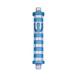 Agayof Cylinder Mezuzah Case with Bands Ligh... | Modern Mezuzah Cases