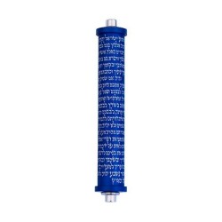 Agayof Cylinder Mezuzah Case with Shema Pray... | Modern Mezuzah Cases