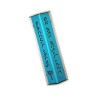 Shraga Landesman Angular Shiny Turquoise Alu... | Modern Mezuzah Cases
