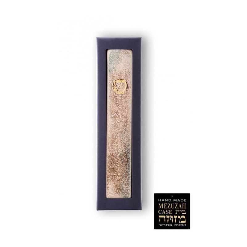 Art in Clay Handmade Ceramic Mezuzah Case La... | Modern Mezuzah Cases