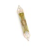 Oriental Green Mezuzah Ester Shahaf | Mezuzah by Esther Shahaf