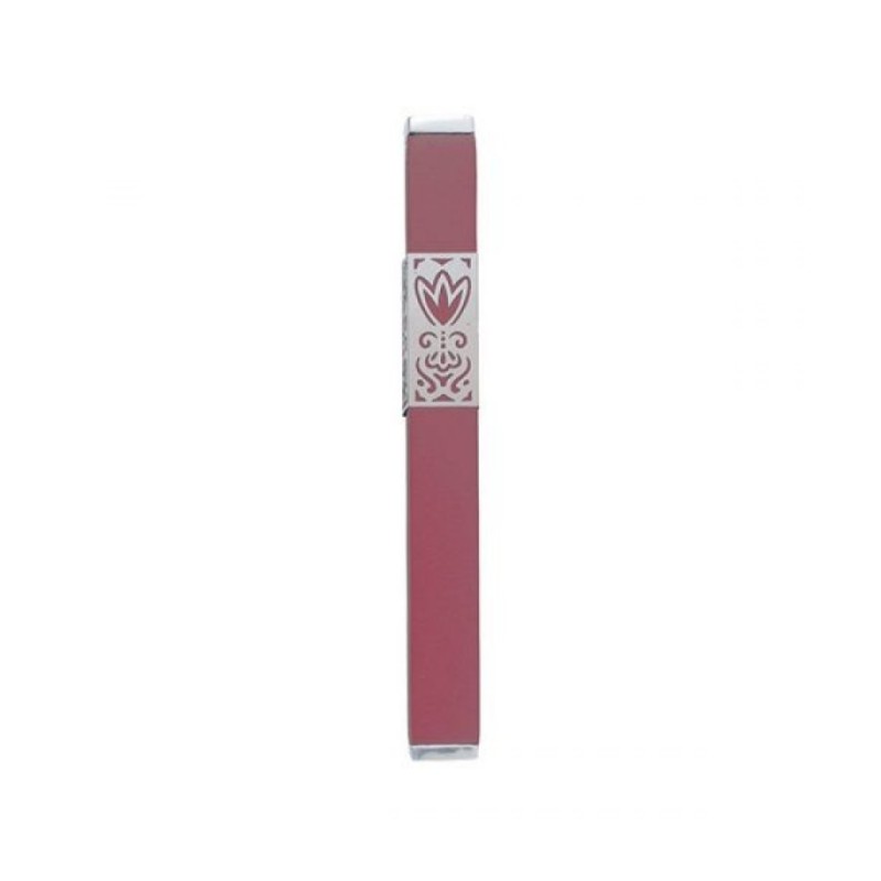 Yair Emanuel Anodized Aluminum Mezuzah Case D... | Mezuzahs by Emanuel