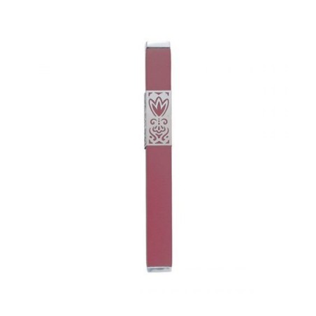 Yair Emanuel Anodized Aluminum Mezuzah Case D... | Mezuzahs by Emanuel