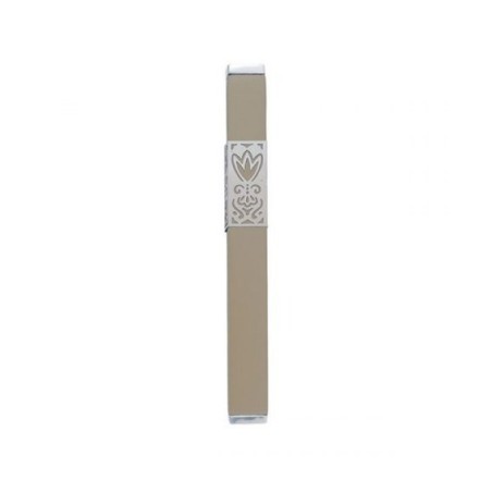 Yair Emanuel Anodized Aluminum Mezuzah Case D... | Mezuzahs by Emanuel
