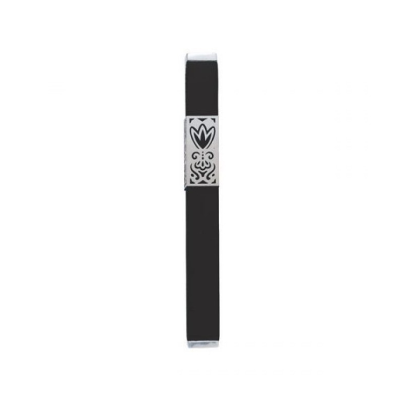 Yair Emanuel Anodized Aluminum Mezuzah Case D... | Mezuzahs by Emanuel