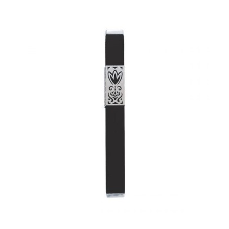 Yair Emanuel Anodized Aluminum Mezuzah Case D... | Mezuzahs by Emanuel