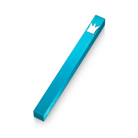 Adi Sidler Silver Crown Smooth Mezuzah Case... | Mezuzah by Adi Sidler