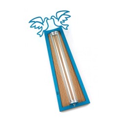 Shraga Landesman Peace Doves Mezuzah Case Tu... | Modern Mezuzah Cases