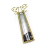 Shraga Landesman Peace Doves Mezuzah Case Go... | Modern Mezuzah Cases