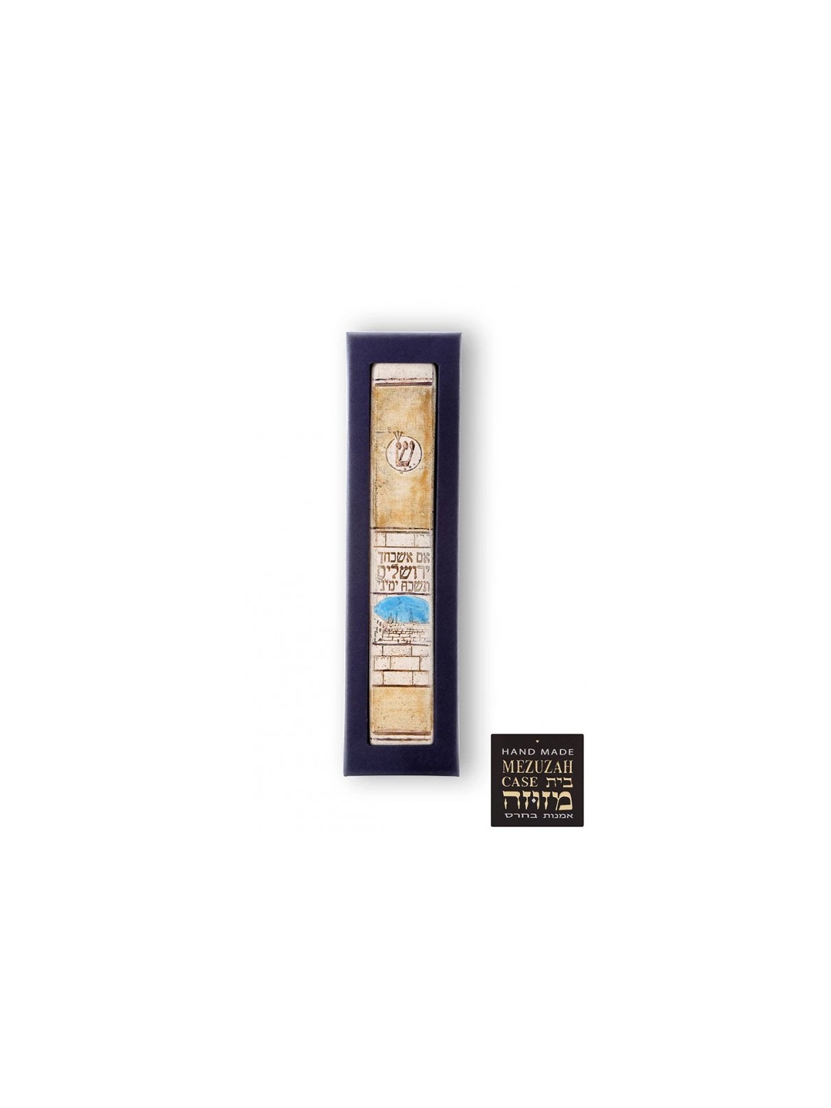 Art in Clay Handmade Ceramic Mezuzah Case We... | Modern Mezuzah Cases