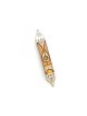 Decorative Pewter Mezuzah by Ester Shahaf | Mezuzah by Esther Shahaf