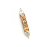 Decorative Pewter Mezuzah by Ester Shahaf | Mezuzah by Esther Shahaf