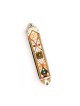 Spring Design Pewter Mezuzah by Ester Sh... | Mezuzah by Esther Shahaf