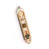 Spring Design Pewter Mezuzah by Ester Sh... | Mezuzah by Esther Shahaf