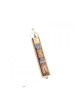 Blue Oriental Design Pewter Mezuzah by E... | Mezuzah by Esther Shahaf