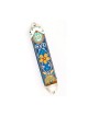 Orange Flower Mezuzah Case Ester Shahaf | Mezuzah by Esther Shahaf