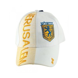 Comfortable Sporty Cap Jerusalem with its Emblem | Israeli Caps