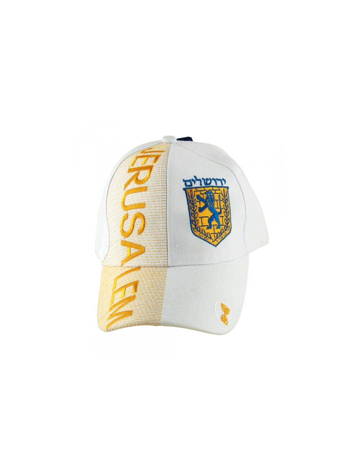 Casquette Sportive Confortable Jérusalem avec son Emblème | Casquettes israéliennes