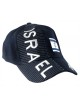 Allegiance to Israel Black Cap with Flag | Israeli Caps
