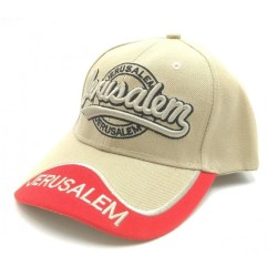 Baseball Cap with Embroidered Jerusalem Design Choic... | Israeli Caps