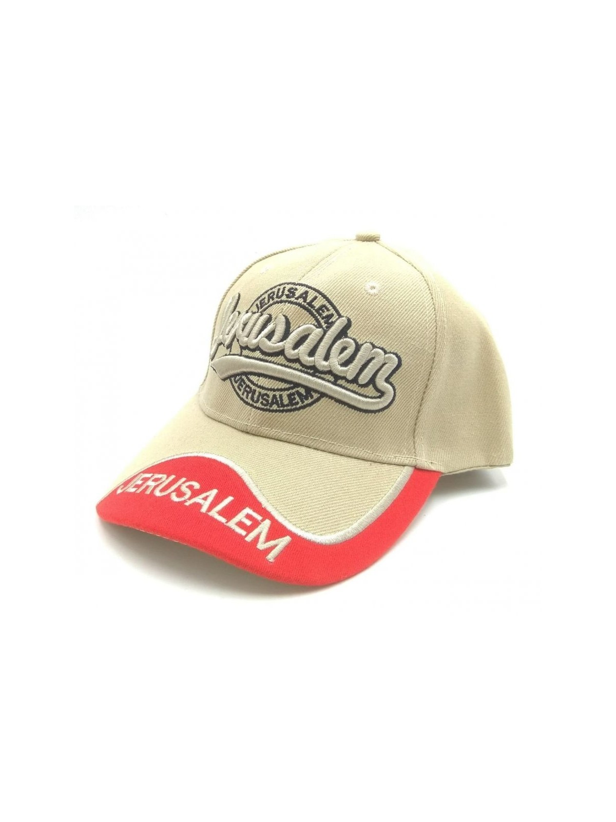 Baseball Cap with Embroidered Jerusalem Design Choic... | Israeli Caps
