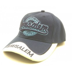 Baseball Cap with Embroidered Jerusalem Design Choic... | Israeli Caps