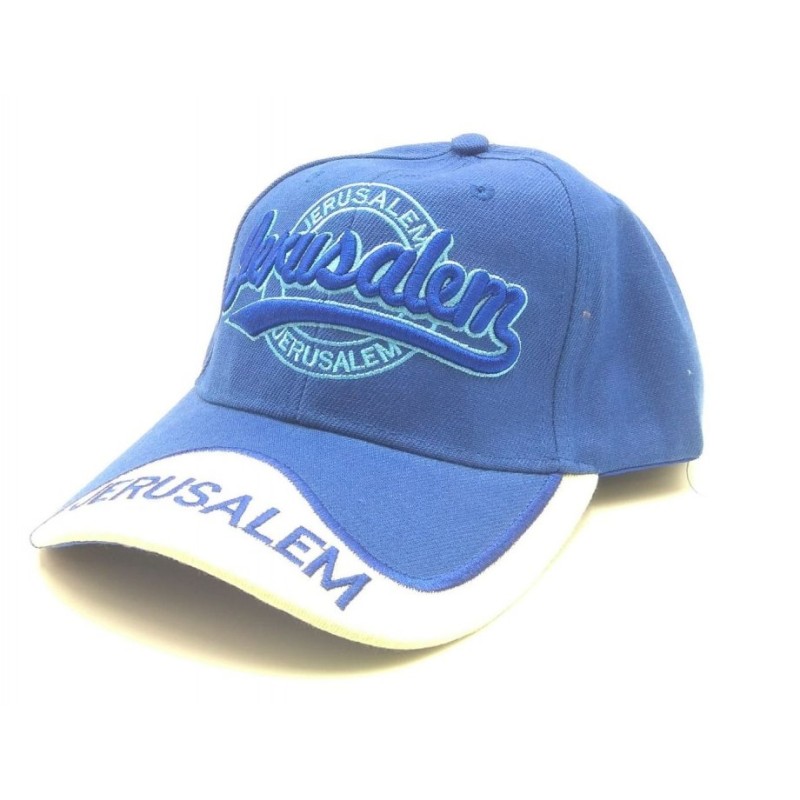 Baseball Cap with Embroidered Jerusalem Design Choic... | Israeli Caps