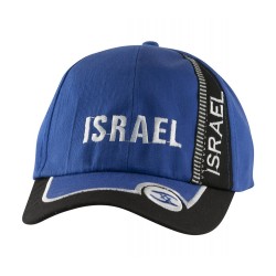 Baseball Cap with Israel and Star of David Design Ch... | Israeli Caps