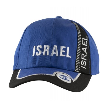 Baseball Cap with Israel and Star of David Design Ch... | Israeli Caps