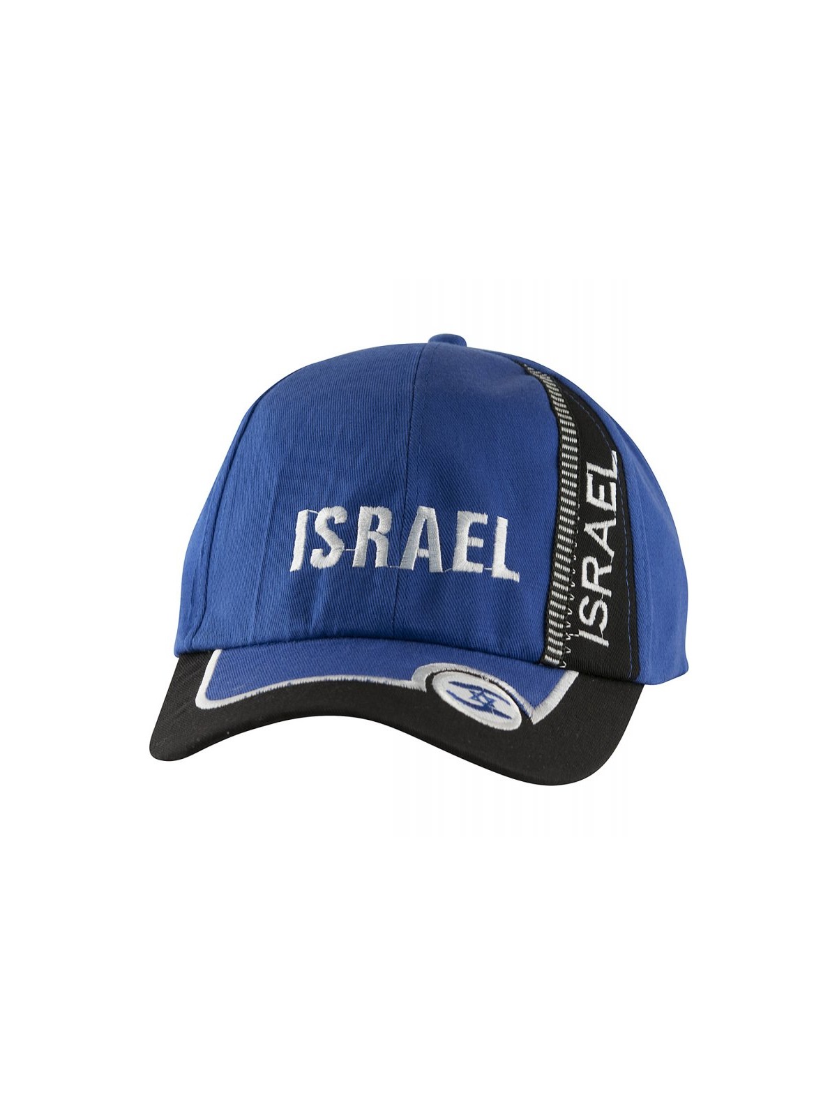 Baseball Cap with Israel and Star of David Design Ch... | Israeli Caps