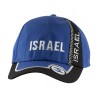 Baseball Cap with Israel and Star of David Design Ch... | Israeli Caps