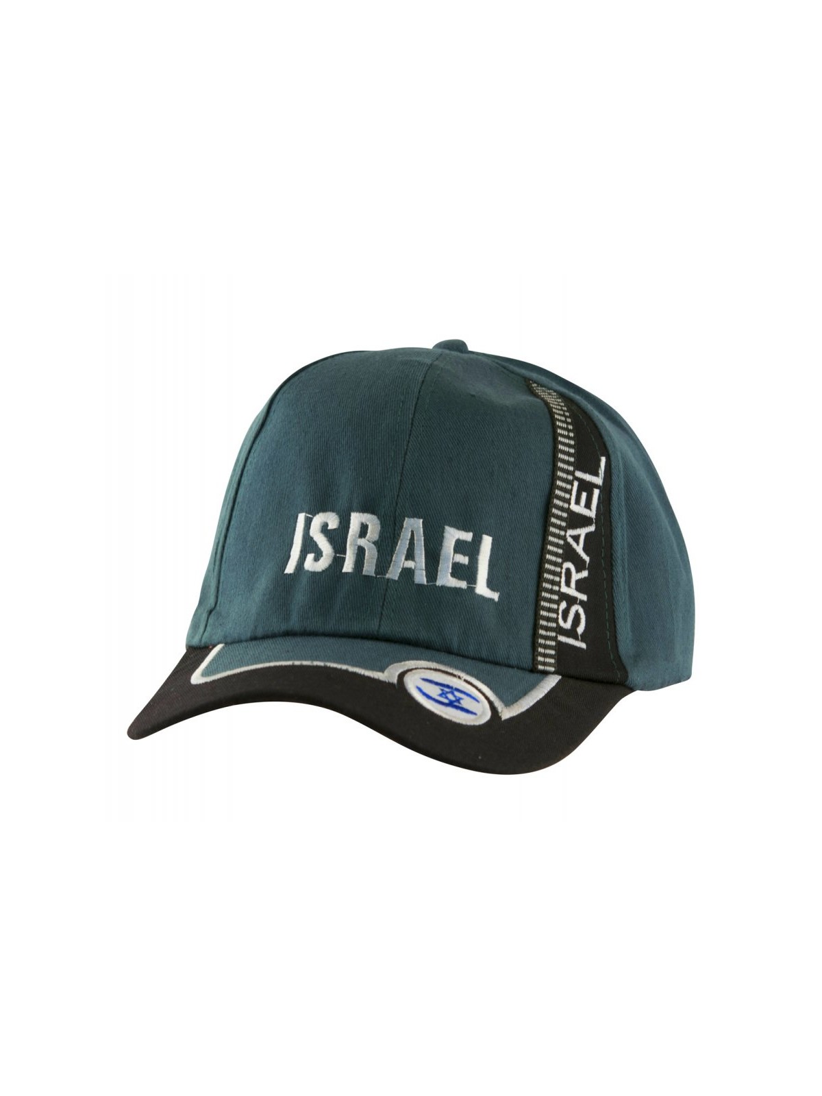 Baseball Cap with Israel and Star of David Design Ch... | Israeli Caps