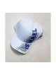 White Cotton Baseball Cap Embroidered Israel and Dec... | Israeli Caps