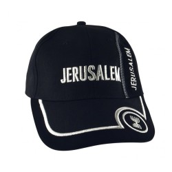 Jerusalem Cap with Menorah Design | Israeli Caps