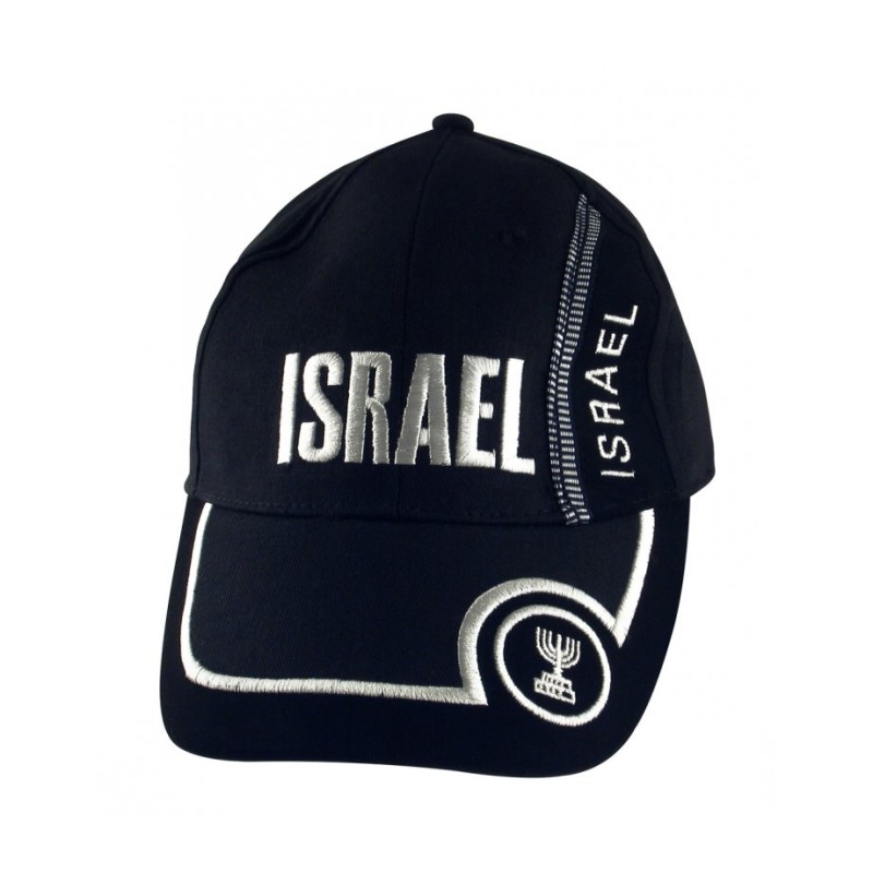 Israel Menorah Cotton Cap | Israeli Caps