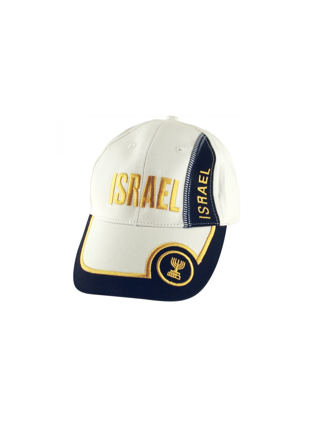 Israel Menorah Cotton Cap | Israeli Caps