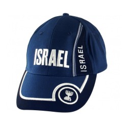Israel Menorah Cotton Cap | Israeli Caps