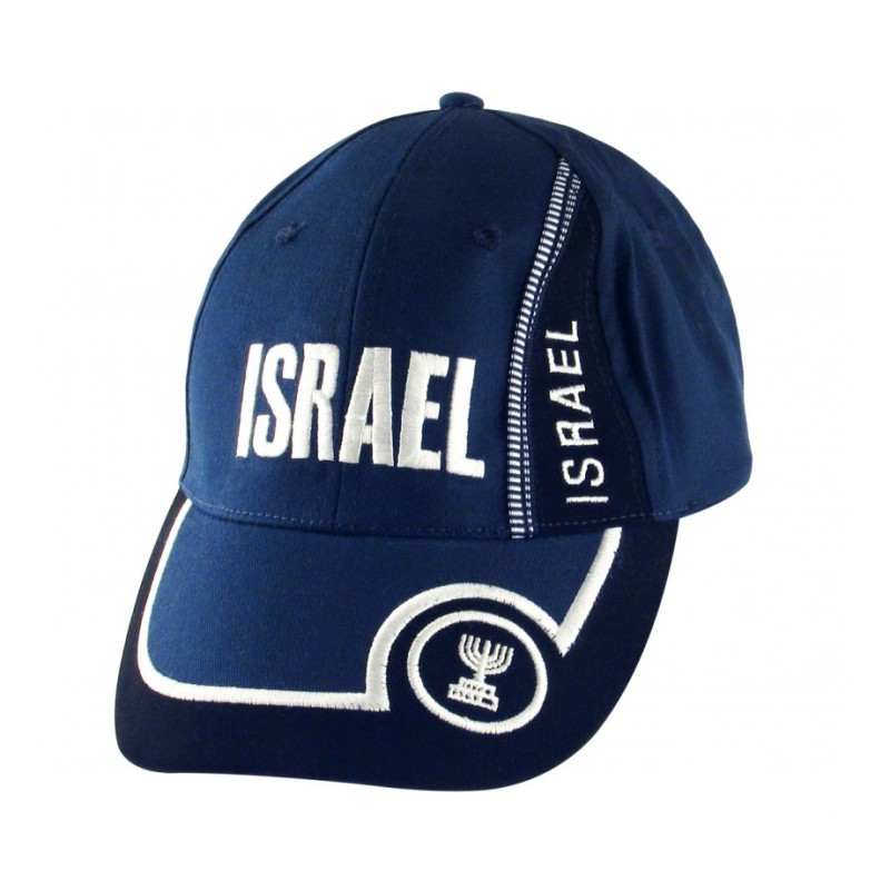 Israel Menorah Cotton Cap | Israeli Caps