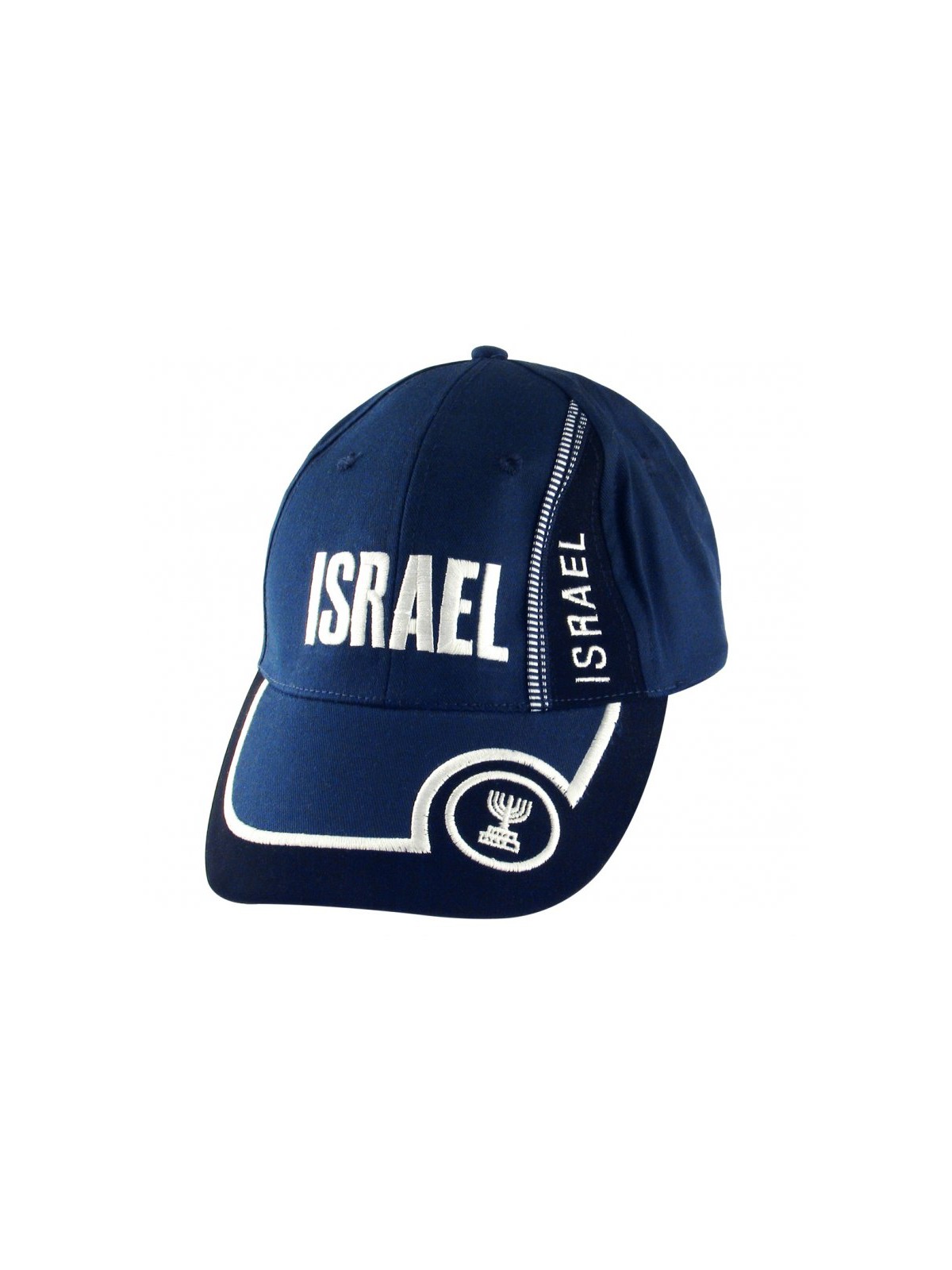 Israel Menorah Cotton Cap | Israeli Caps