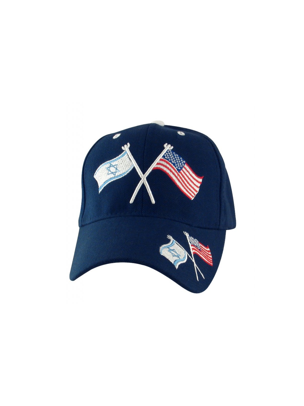 Israel US Flag Navy Cap | Israeli Caps