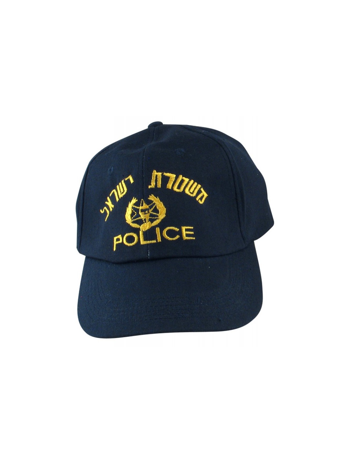 Dark Blue Cap with Embroidered Emblem of Police of I... | Israeli Caps