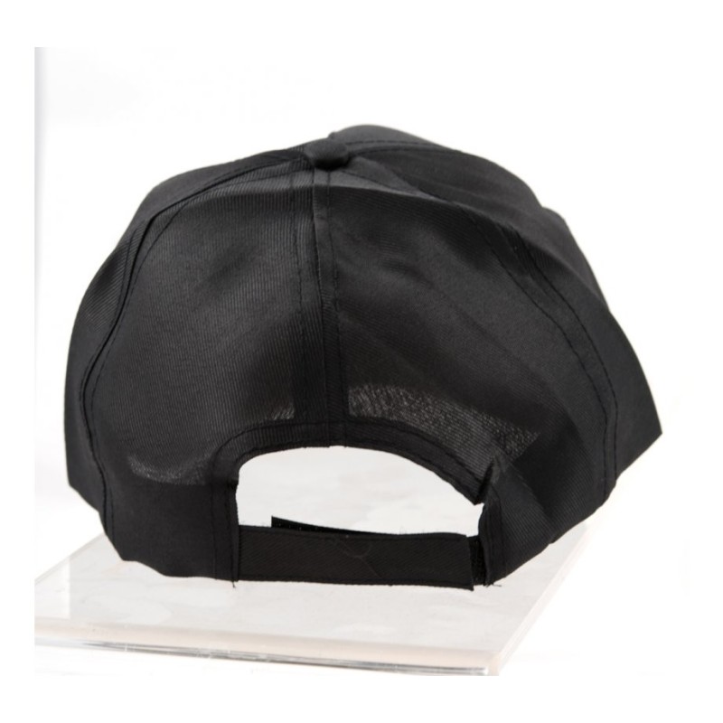 Casquette de baseball noire avec décoration de drapeau israélien | Casquettes israéliennes