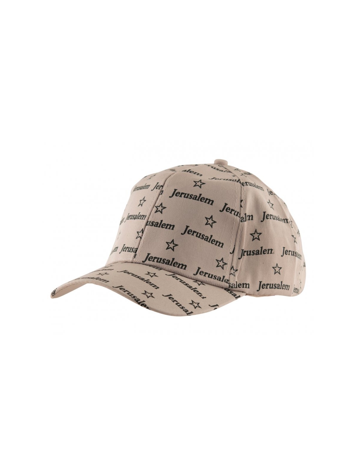 Baseball Cap with Jerusalem and Stars of David Desig... | Israeli Caps