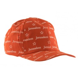 Casquette de baseball avec motif Jérusalem et étoile de David... | Casquettes israéliennes