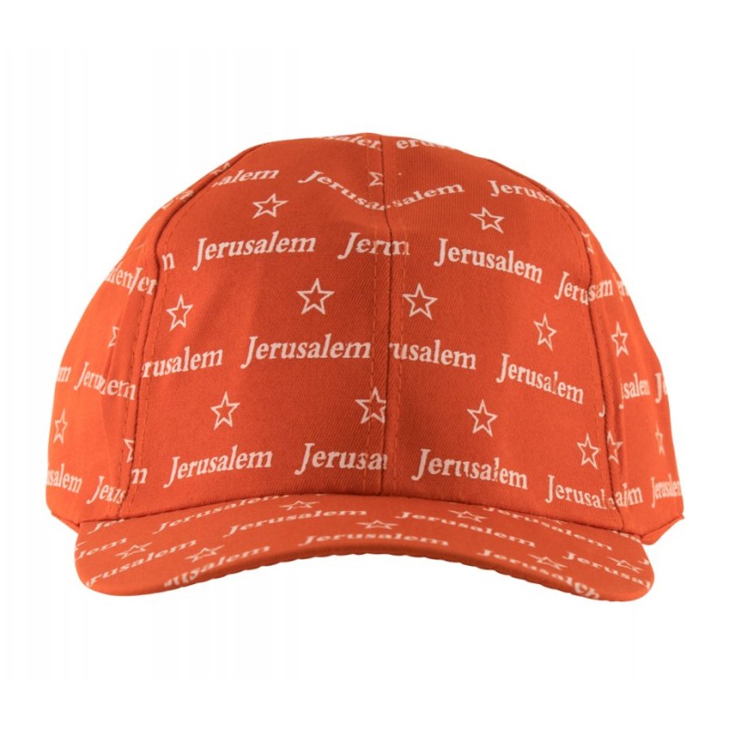 Baseball Cap with Jerusalem and Star of David Design... | Israeli Caps