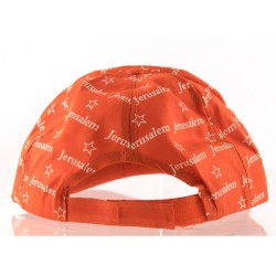 Baseball Cap with Jerusalem and Star of David Design... | Israeli Caps