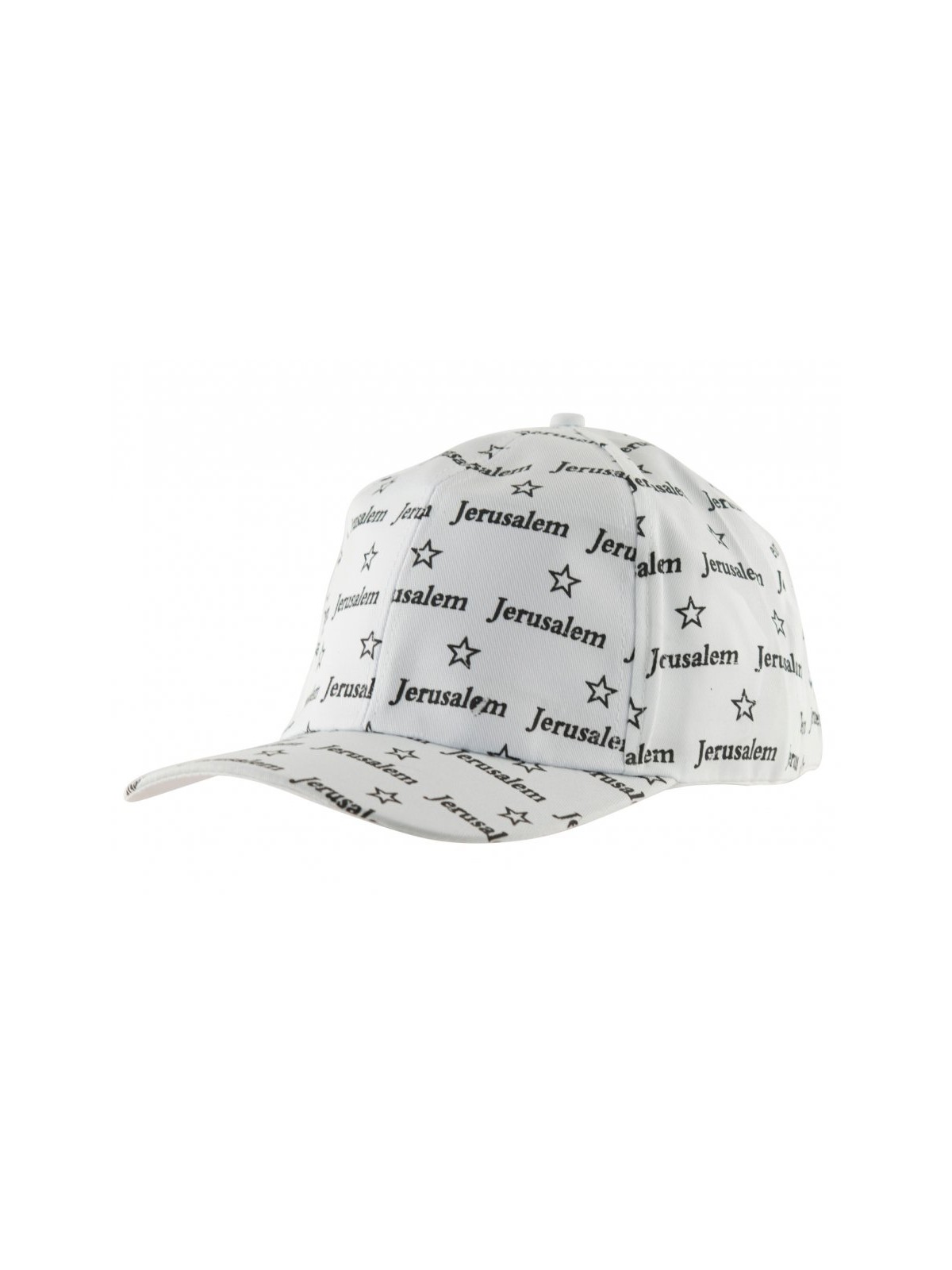 Baseball Cap with Jerusalem and Stars of David desig... | Israeli Caps