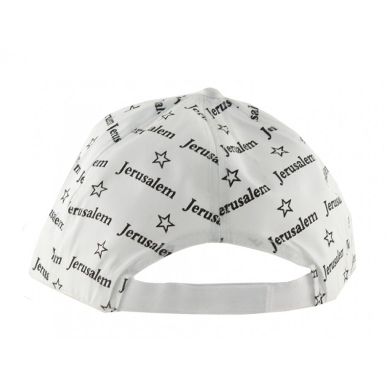 Baseball Cap with Jerusalem and Stars of David desig... | Israeli Caps