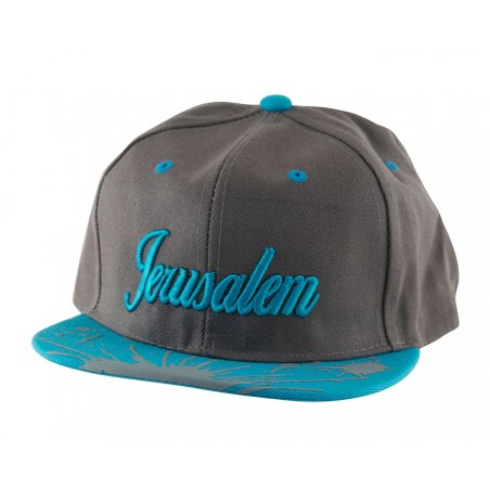Baseball Cap with Jerusalem and Paint Splatter Desig... | Israeli Caps