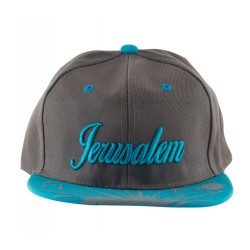 Baseball Cap with Jerusalem and Paint Splatter Desig... | Israeli Caps